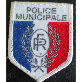 POLICE : Insigne tissu de la police municipale