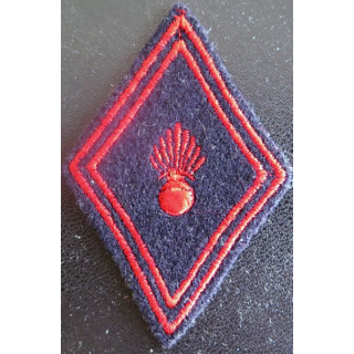 LOSANGE DE BRAS MODÈLE 45 :  infanterie troupe