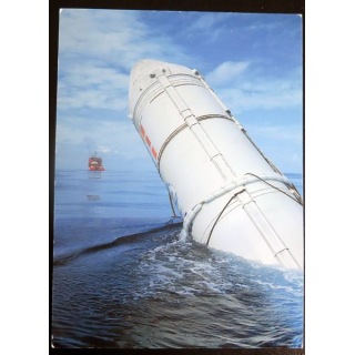 Carte Postale de la récupération EAP V 182 au large de Kourou