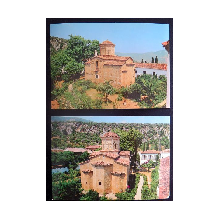 The Monastery of Loukou avec 12 cartes postales