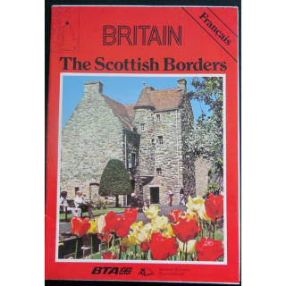 Britain : the Scottish borders carte commentée en français 