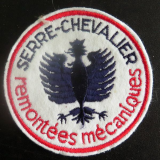 Insigne tissu des remontées mécaniques de Serre-Chevalier
