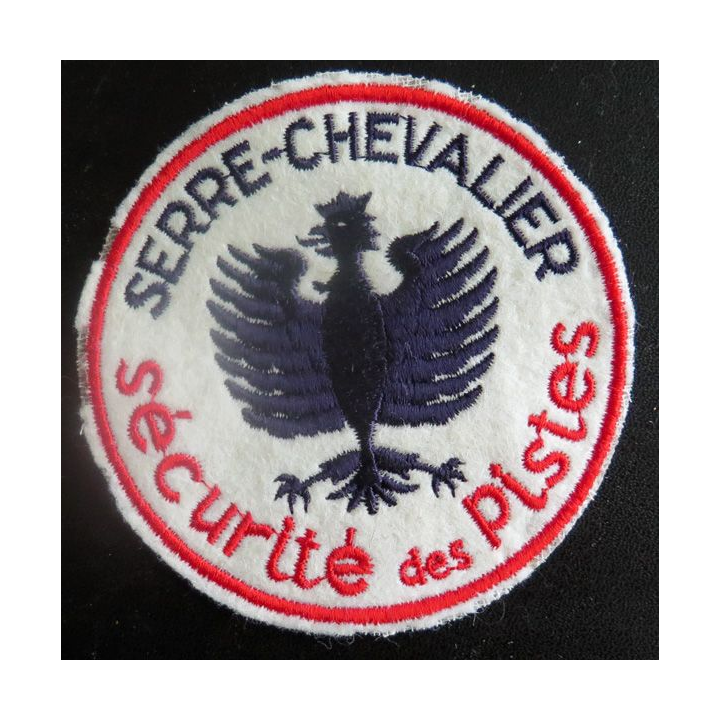 Insigne tissu de la sécurité des pistes de Serre-Chevalier