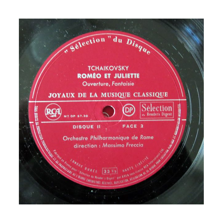 Coffret de disque vinyl 33 t "joyaux de la musique classique" 12 disques