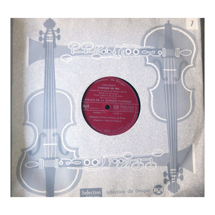 Coffret de disque vinyl 33 t "joyaux de la musique classique" 12 disques