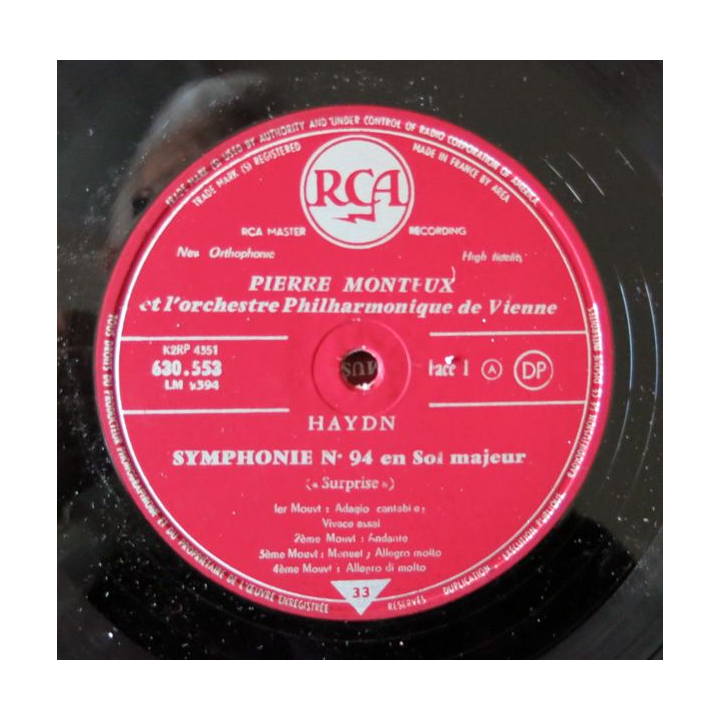 Coffret de disque vinyl 33 t "joyaux de la musique classique" 12 disques