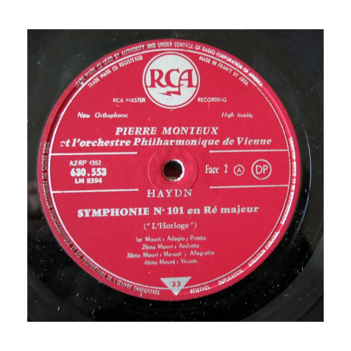 Coffret de disque vinyl 33 t "joyaux de la musique classique" 12 disques
