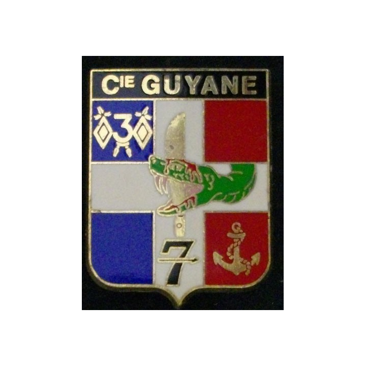 Compagnie guyane du 3° régiment de cuirs de la 7° division blindée