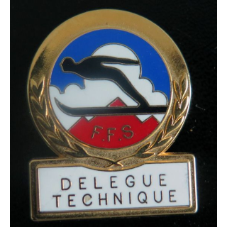 ESF : Insigne de délégué technique de la Fédération Fraçaise de ski