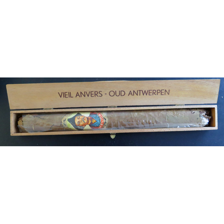 Cigare Vieil Anvers - Oud Antwerpen Melior dáns sa boite en bois 36 x 4,5 x 4 cm