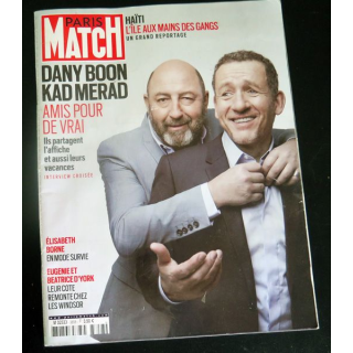 PARIS MATCH n°2533 13 Avril 2023 : Dany Boon et Kad Merad et Haïti l'"ile aux mains des gangs