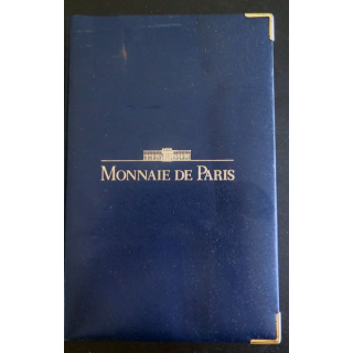 FRANCE : Coffret Belle épreuve 1991 de 1c à 100 francs argent n° 6 561/10 000