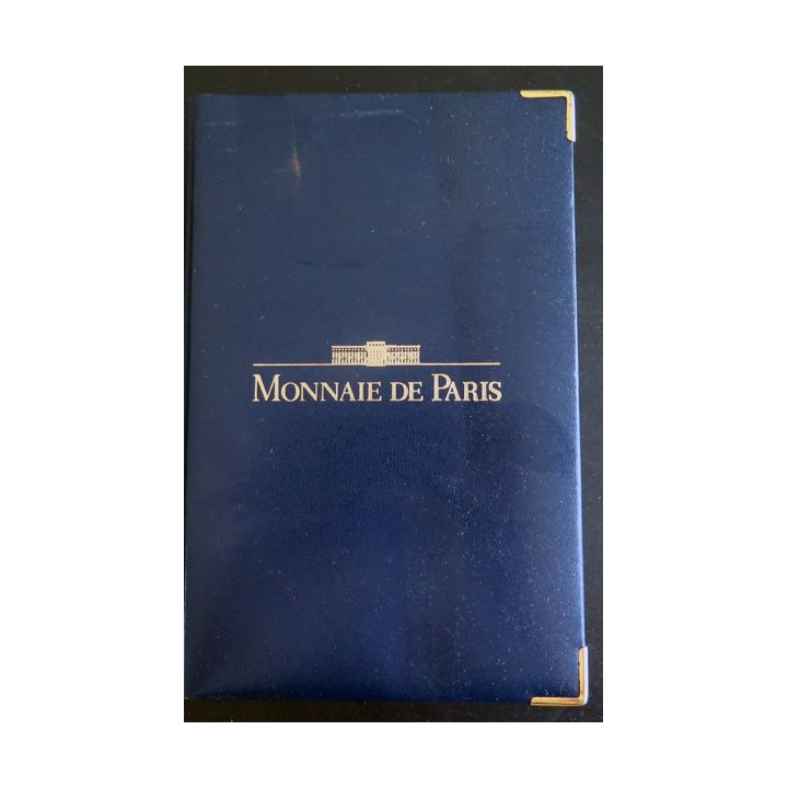 FRANCE : Coffret Belle épreuve 1991 de 1c à 100 francs argent n° 6 561/10 000