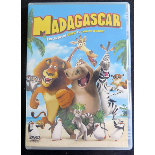 DVD : Dessin animé Madagascar par l'équipe de Shrek et Gang de requins