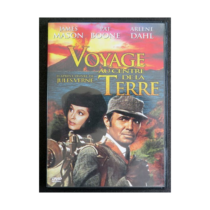 DVD :  Film Voyage au centre de la terre d'après l'oeuvre de Jules Verne