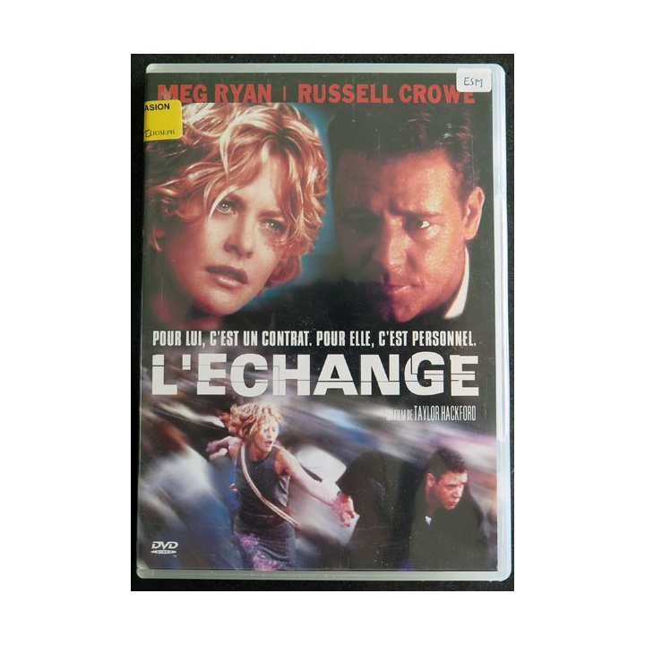 DVD :  Film L'échange avec mes Ryan et Russell Crowe