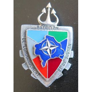 BCS KOSOVO : bataillon de commandement et de soutien opération Trident KFOR 6 couleurs