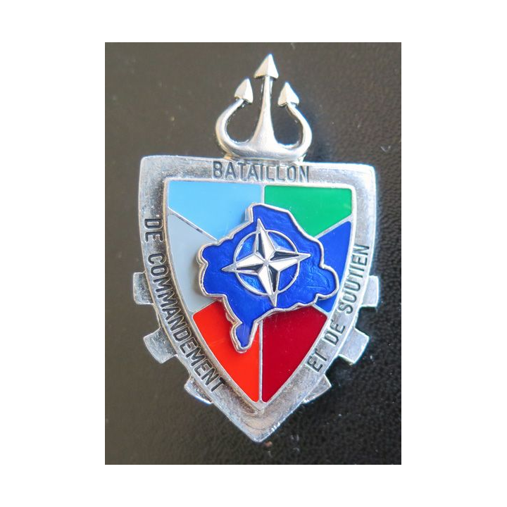 BCS KOSOVO : bataillon de commandement et de soutien opération Trident KFOR 6 couleurs