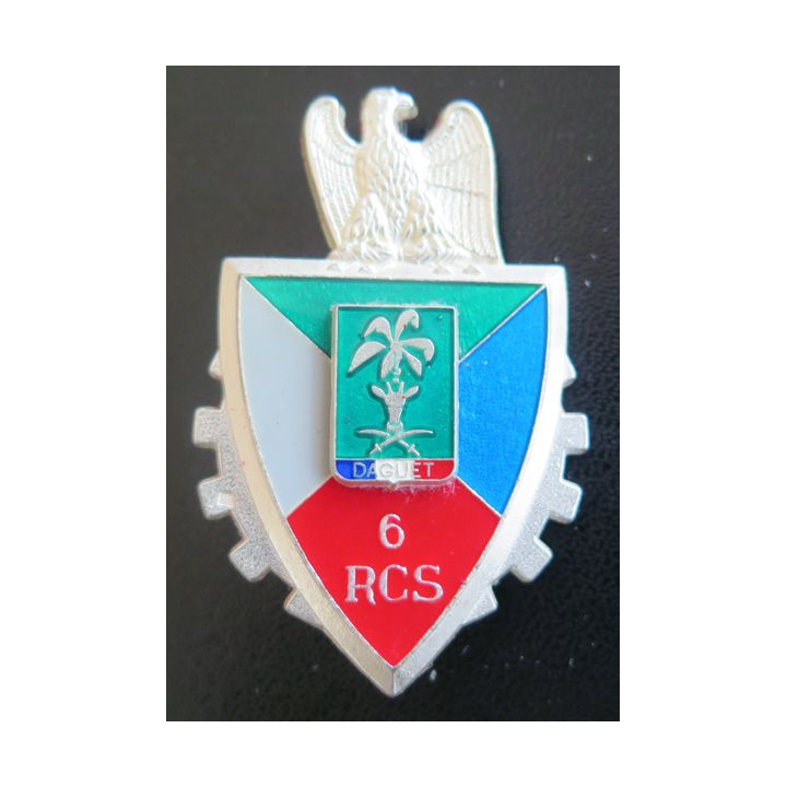 6° RCS DAGUET : 6° Régiment de Commandement et de Soutien DAGUET DELSART G. 3201 translucide n° B216