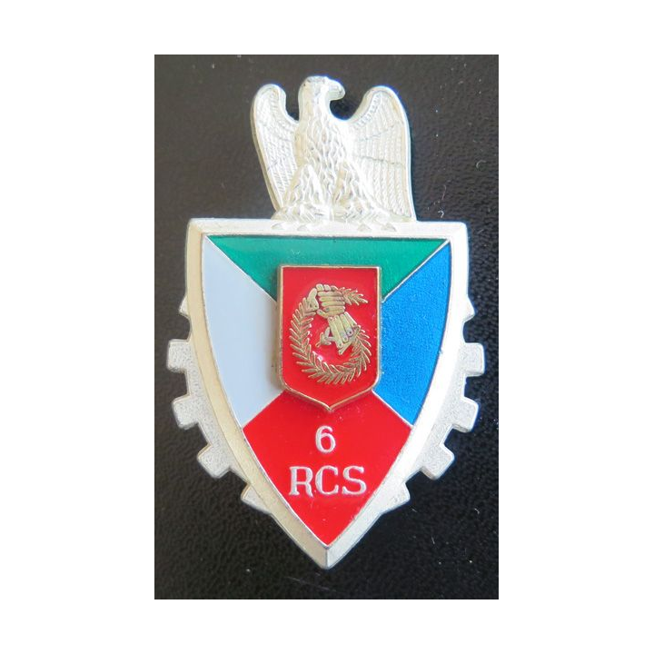 6° RCS : 6° régiment de commandement et de soutien de fabrication Delsart Sens, en relief