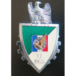 17° RCS : 17° Régiment de Commandement et de Soutien (FAR) de fabrication DELSART G. 3227 en relief