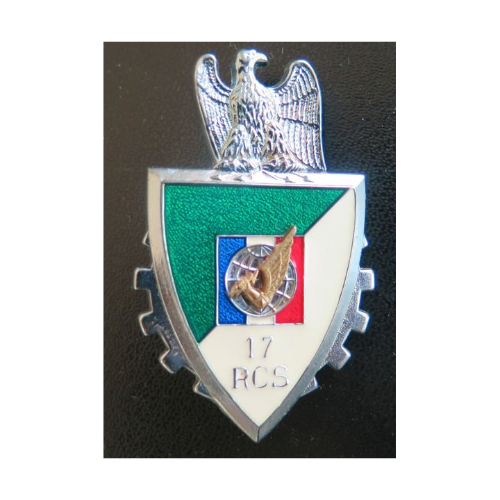 17° RCS : 17° Régiment de Commandement et de Soutien (FAR) de fabrication DELSART G. 3227 en relief