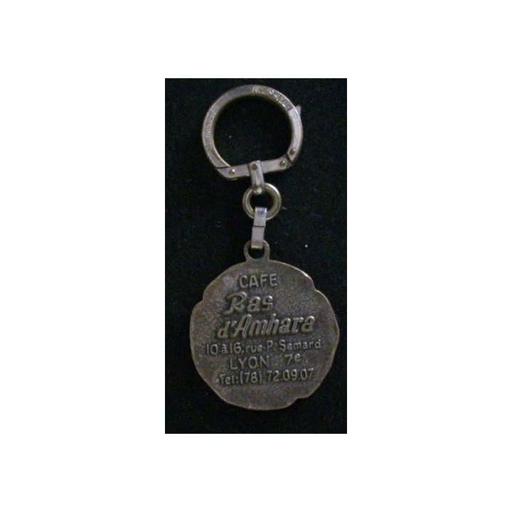 PORTE CLEFS : CAFÉ RAS D'AMHARA LYON 7°
