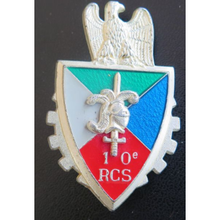 10° RCS : 10° régiment de commandement et de soutien de fabrication DELSART G. 2580 en relief