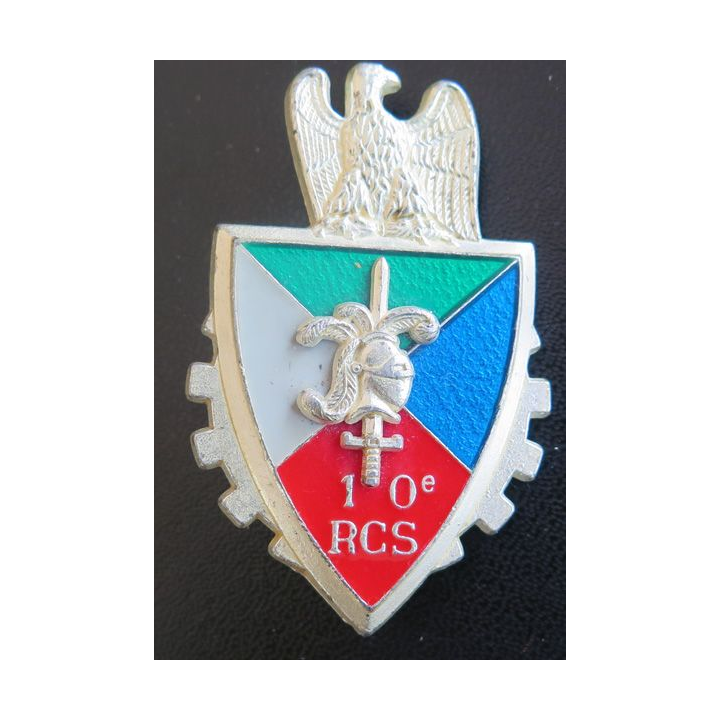 10° RCS : 10° régiment de commandement et de soutien de fabrication DELSART G. 2580 en relief