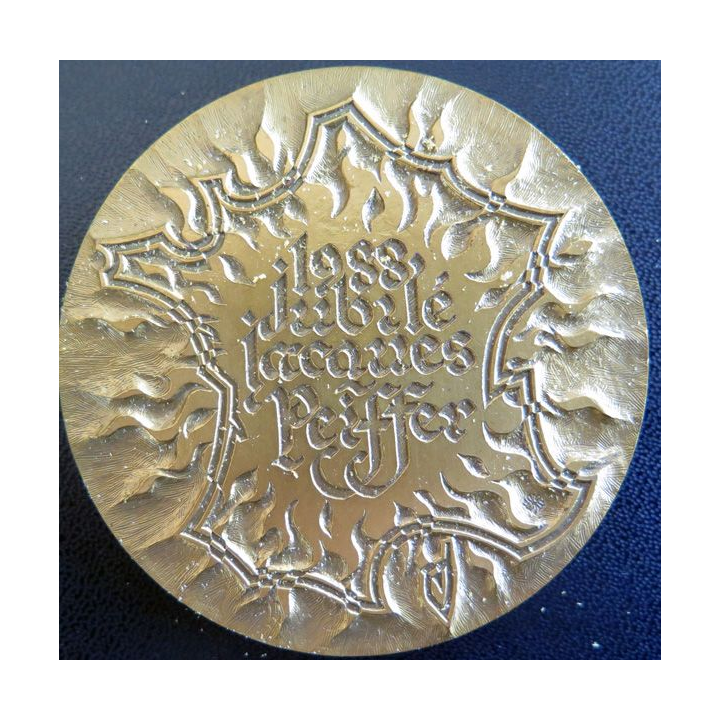 Médaille du jubilé Jacques Peiffer 1988 branche familiale