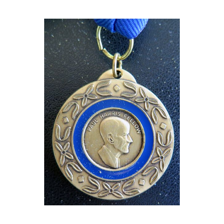 Médaille du Rotary International Paul Harris Fellow diamètre 4 cm