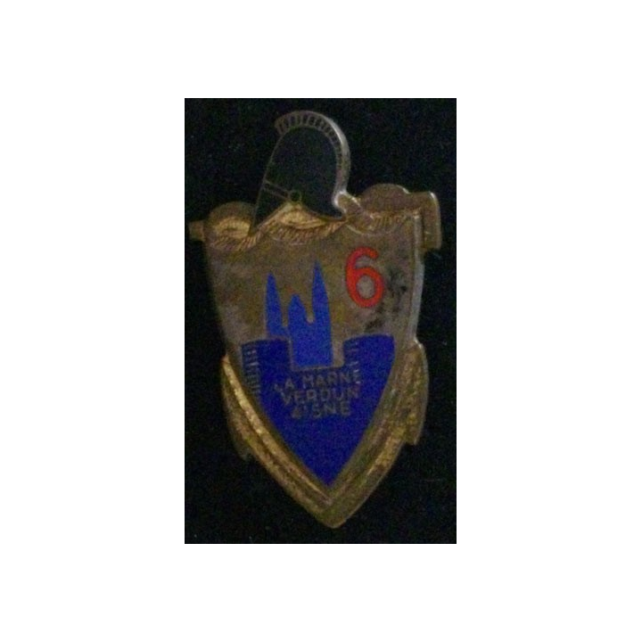6° RG : 6° RÉGIMENT DU GÉNIE (ANDOR 5065) ÉMAIL