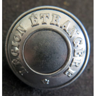 Bouton de la légion étrangère argenté diamètre 2,2 cm