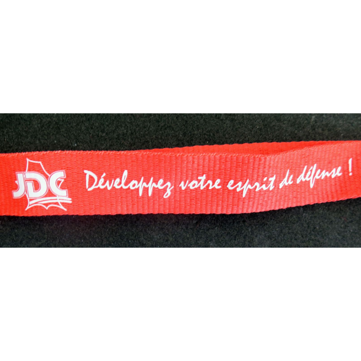 Tour de cou porte document des JDC Développez votre esprit de défense