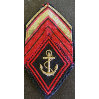 LOSANGE DE BRAS MODÈLE 45 :  caporal chef ADL des troupes de Marine