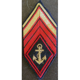 LOSANGE DE BRAS MODÈLE 45 :  caporal chef ADL des troupes de Marine
