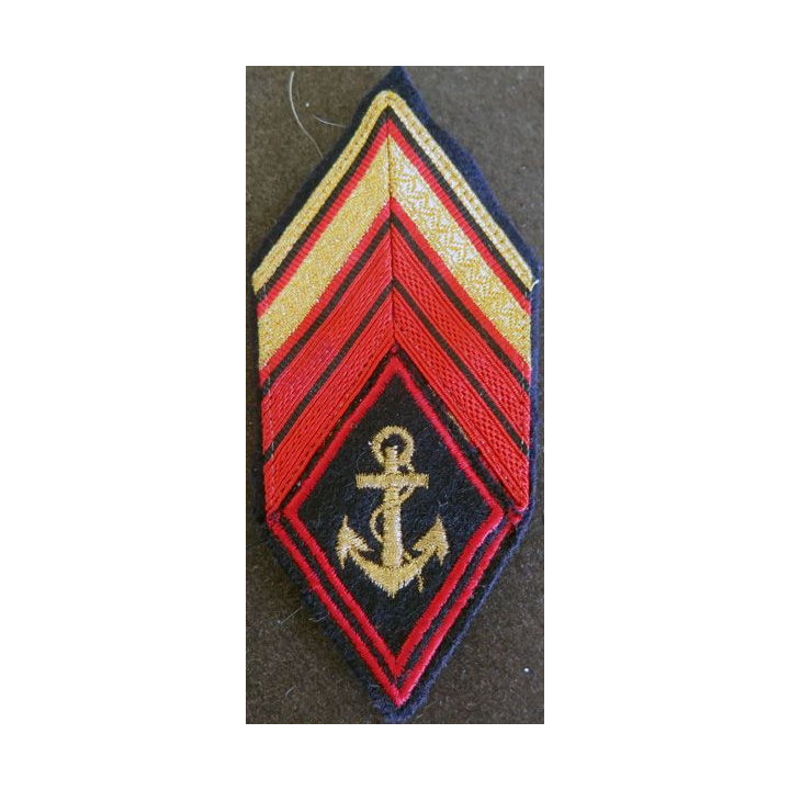 LOSANGE DE BRAS MODÈLE 45 :  caporal chef ADL des troupes de Marine
