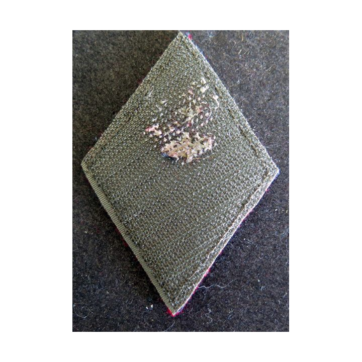 LOSANGE DE BRAS MODÈLE 45 : cadre du 57° régiment d'artillerie sur scratch