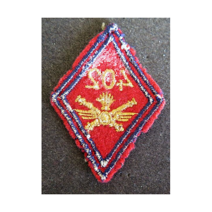 LOSANGE DE BRAS MODÈLE 45 : 402° régiment d'artillerie antiaérienne troupe