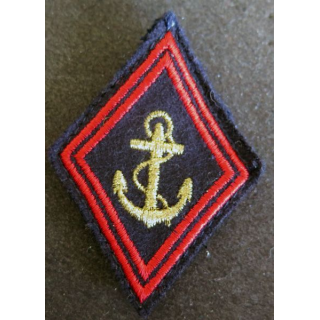 losange de bras modèle 45 : troupes de marine cadre doublé