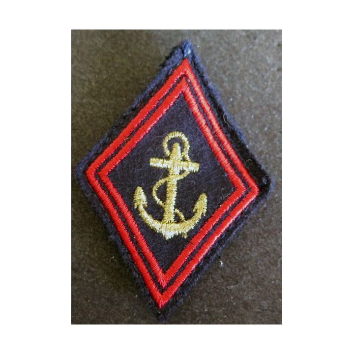 losange de bras modèle 45 : troupes de marine cadre doublé
