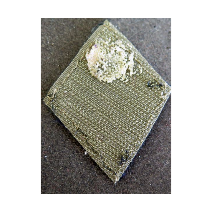 LOSANGE DE BRAS MODÈLE 45 : régiment d'infanterie cadre sur scratch