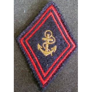 losange de bras modèle 45 : troupes de marine cadre doublé