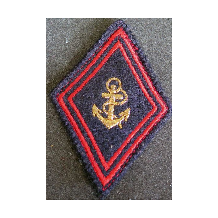 losange de bras modèle 45 : troupes de marine cadre doublé