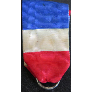 FRANCE : Ruban de la médaille du travail de longueur 11 cm