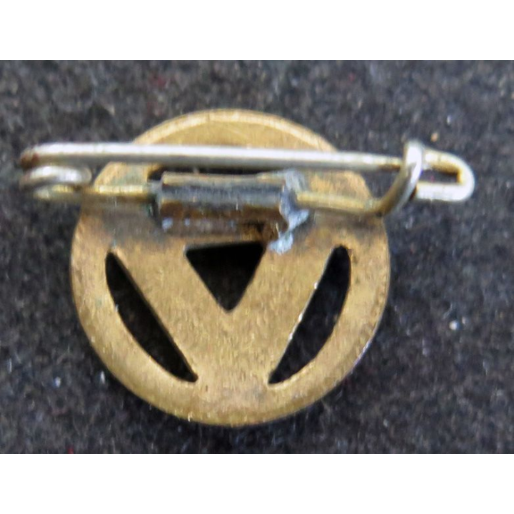 Boutonnière des alcooliques anonymes en émail diamètre 1 cm