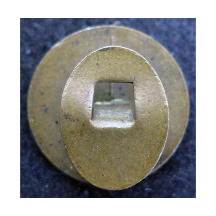Broche de chien hauteur 3 cm en métal