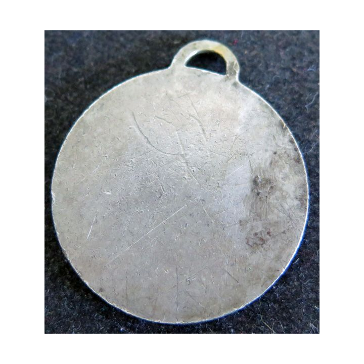 FRANCE : médaille de Saint Christophe en métal argenté