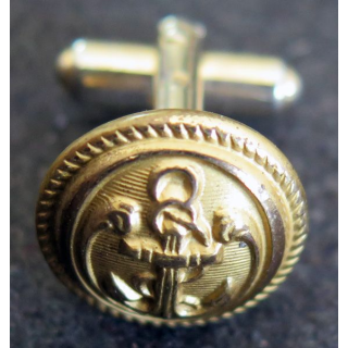 1 bouton de manchettes de la marine nationale