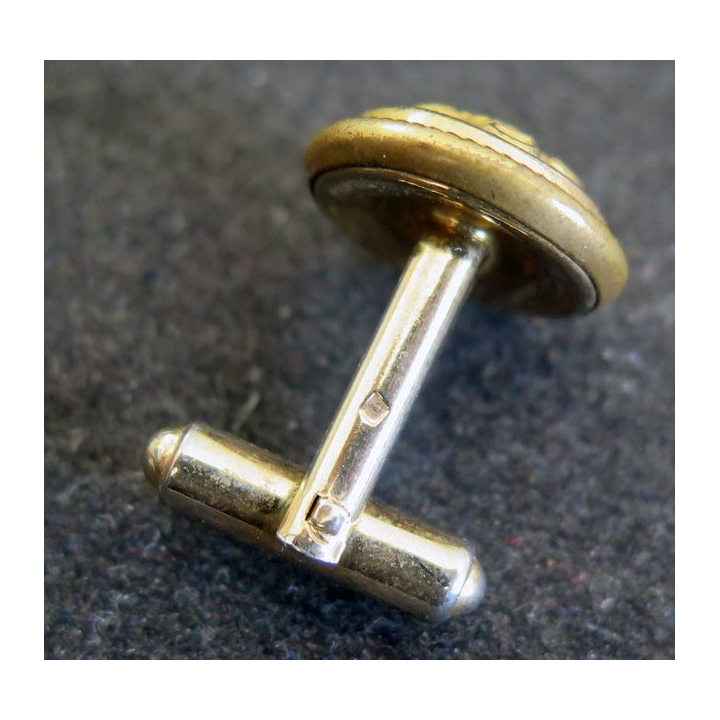 1 bouton de manchettes de la marine nationale